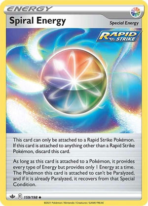 Pokemon TCG - SWSH06: Chilling Reign - Spiral Energy - 159/198 - Reverse Holofoil