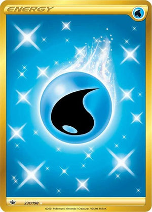 Pokemon TCG - SWSH06: Chilling Reign - Water Energy - 231/198 - Holofoil
