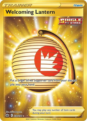 Pokemon TCG - SWSH06: Chilling Reign - Welcoming Lantern - 230/198 - Holofoil