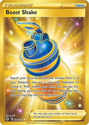 Pokemon TCG - SWSH07: Evolving Skies - Boost Shake - 229/203 - Holofoil
