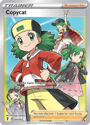 Pokemon TCG - SWSH07: Evolving Skies - Copycat - 200/203 - Holofoil