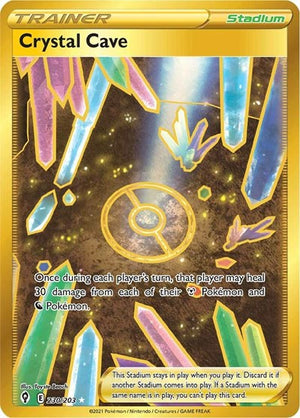 Pokemon TCG - SWSH07: Evolving Skies - Crystal Cave - 230/203 - Holofoil