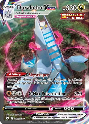 Pokemon TCG - SWSH07: Evolving Skies - Duraludon VMAX - 220/203 - Holofoil
