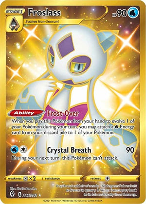Pokemon TCG - SWSH07: Evolving Skies - Froslass - 226/203 - Holofoil
