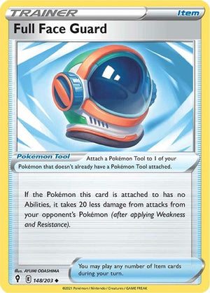Pokemon TCG - SWSH07: Evolving Skies - Full Face Guard - 148/203