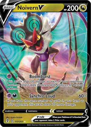 Pokemon TCG - SWSH07: Evolving Skies - Noivern V - 117/203 - Holofoil