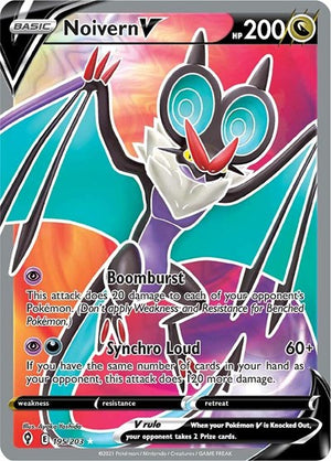 Pokemon TCG - SWSH07: Evolving Skies - Noivern V - 195/203 - Holofoil