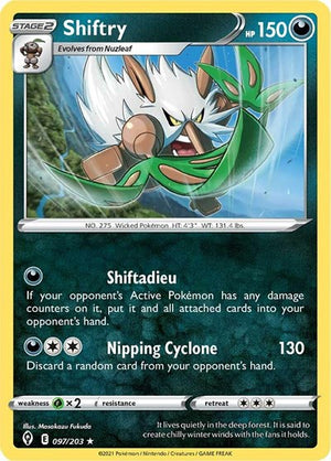 Pokemon TCG - SWSH07: Evolving Skies - Shiftry - 097/203