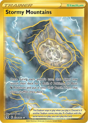 Pokemon TCG - SWSH07: Evolving Skies - Stormy Mountains - 232/203 - Holofoil