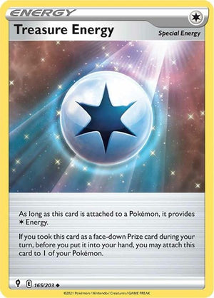 Pokemon TCG - SWSH07: Evolving Skies - Treasure Energy - 165/203