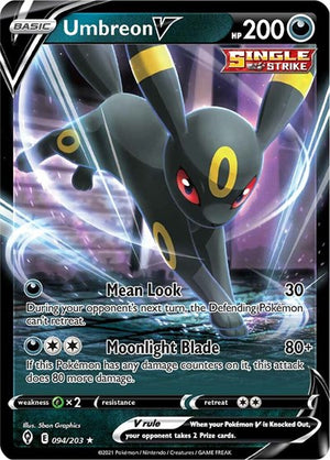 Pokemon TCG - SWSH07: Evolving Skies - Umbreon V - 094/203 - Holofoil