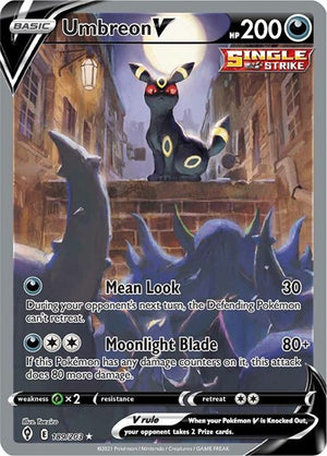 Pokemon TCG - SWSH07: Evolving Skies - Umbreon V - 189/203 - Holofoil