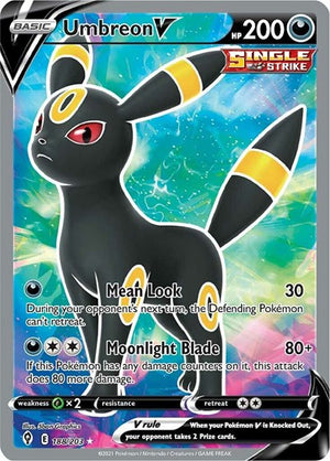 Pokemon TCG - SWSH07: Evolving Skies - Umbreon V - 188/203 - Holofoil