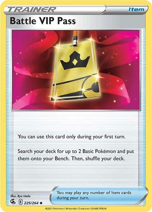 Pokemon TCG - SWSH08: Fusion Strike - Battle VIP Pass - 225/264