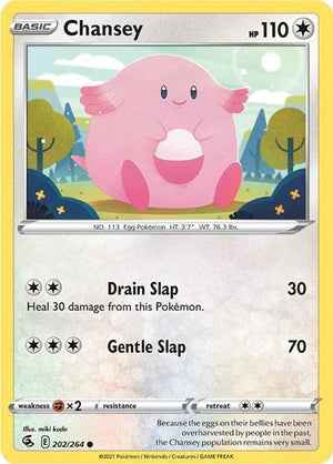 Pokemon TCG - SWSH08: Fusion Strike - Chansey - 202/264