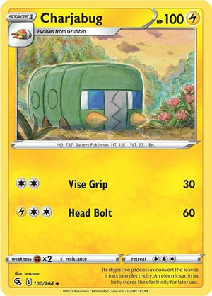 Pokemon TCG - SWSH08: Fusion Strike - Charjabug - 100/264