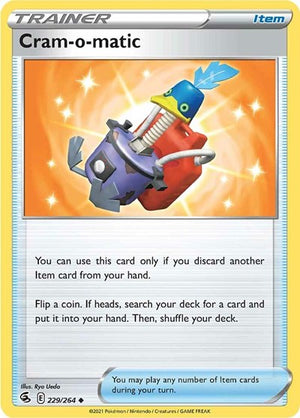 Pokemon TCG - SWSH08: Fusion Strike - Cram-o-matic - 229/264