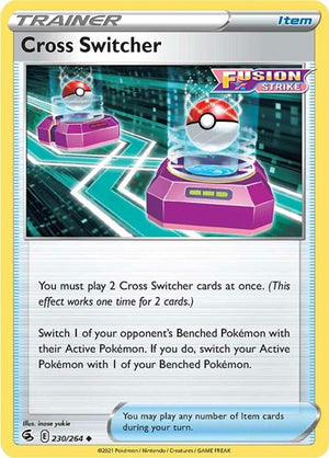 Pokemon TCG - SWSH08: Fusion Strike - Cross Switcher - 230/264