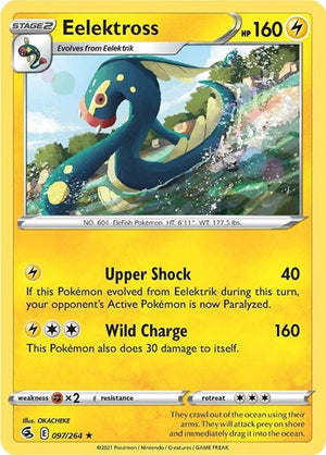 Pokemon TCG - SWSH08: Fusion Strike - Eelektross - 097/264