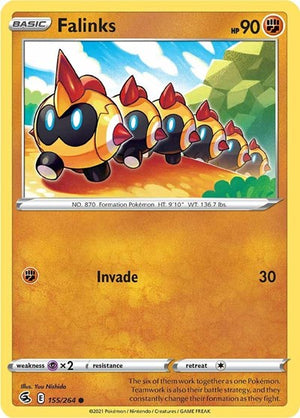 Pokemon TCG - SWSH08: Fusion Strike - Falinks - 155/264