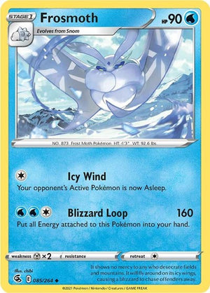 Pokemon TCG - SWSH08: Fusion Strike - Frosmoth - 085/264