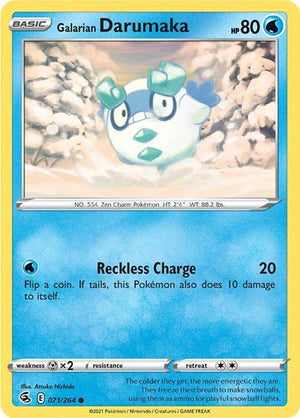Pokemon TCG - SWSH08: Fusion Strike - Galarian Darumaka - 071/264
