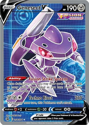 Pokemon TCG - SWSH08: Fusion Strike - Genesect V - 254/264 - Holofoil