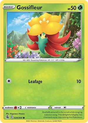 Pokemon TCG - SWSH08: Fusion Strike - Gossifleur - 024/264