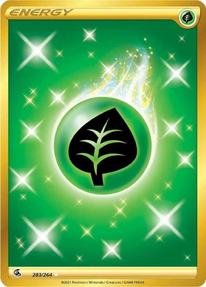 Pokemon TCG - SWSH08: Fusion Strike - Grass Energy - 283/264 - Holofoil
