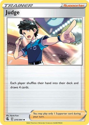 Pokemon TCG - SWSH08: Fusion Strike - Judge - 235/264