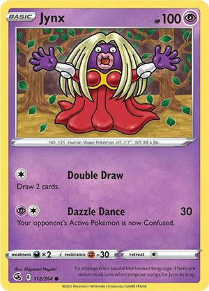 Pokemon TCG - SWSH08: Fusion Strike - Jynx - 112/264