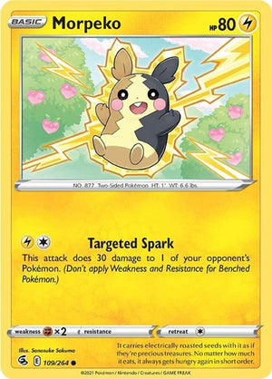 Pokemon TCG - SWSH08: Fusion Strike - Morpeko - 109/264