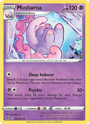 Pokemon TCG - SWSH08: Fusion Strike - Musharna - 122/264