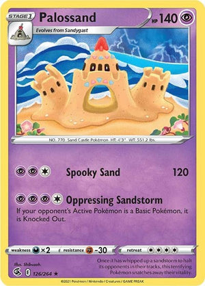 Pokemon TCG - SWSH08: Fusion Strike - Palossand - 126/264