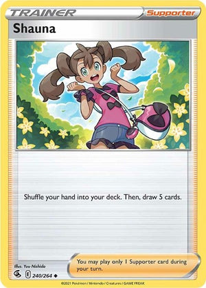 Pokemon TCG - SWSH08: Fusion Strike - Shauna - 240/264 - Reverse Holofoil