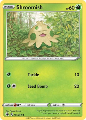 Pokemon TCG - SWSH08: Fusion Strike - Shroomish - 004/264