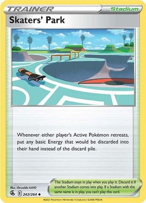 Pokemon TCG - SWSH08: Fusion Strike - Skaters' Park - 242/264