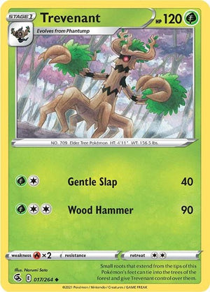 Pokemon TCG - SWSH08: Fusion Strike - Trevenant - 017/264