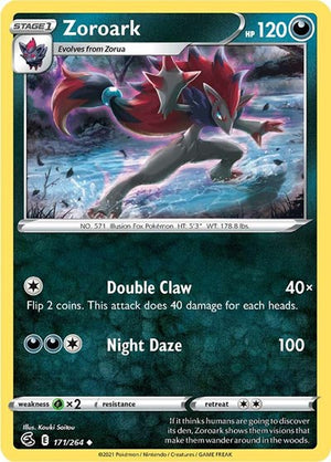 Pokemon TCG - SWSH08: Fusion Strike - Zoroark - 171/264