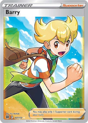 Pokemon TCG - SWSH09: Brilliant Stars - Barry - 167/172 - Holofoil