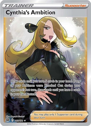 Pokemon TCG - SWSH09: Brilliant Stars - Cynthia's Ambition - 169/172 - Holofoil