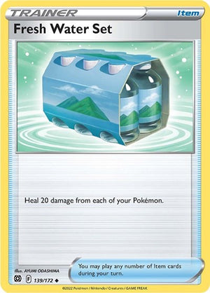 Pokemon TCG - SWSH09: Brilliant Stars - Fresh Water Set - 139/172