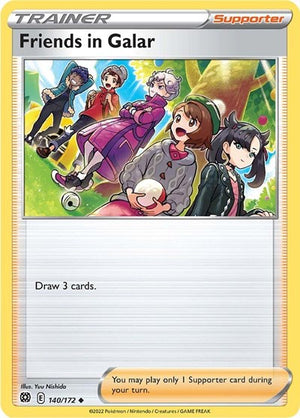 Pokemon TCG - SWSH09: Brilliant Stars - Friends in Galar - 140/172