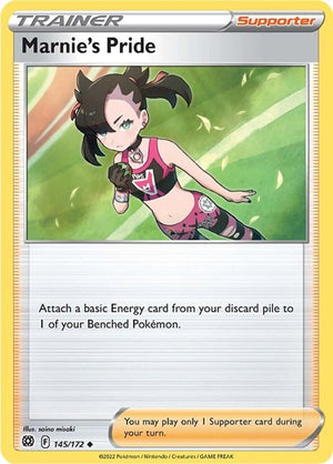 Pokemon TCG - SWSH09: Brilliant Stars - Marnie's Pride - 145/172
