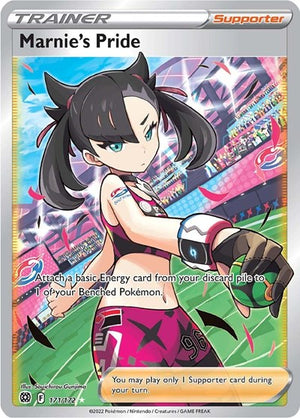 Pokemon TCG - SWSH09: Brilliant Stars - Marnie's Pride - 171/172 - Holofoil