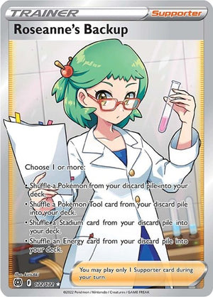 Pokemon TCG - SWSH09: Brilliant Stars - Roseanne's Backup - 172/172 - Holofoil