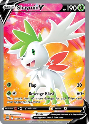 Pokemon TCG - SWSH09: Brilliant Stars - Shaymin V - 152/172 - Holofoil