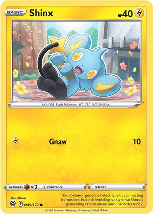 Pokemon TCG - SWSH09: Brilliant Stars - Shinx - 049/172