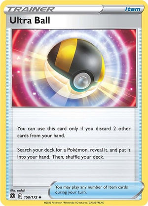 Pokemon TCG - SWSH09: Brilliant Stars - Ultra Ball - 150/172