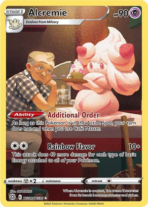 Pokemon TCG - SWSH09: Brilliant Stars Trainer Gallery - Alcremie - TG08/TG30 - Holofoil